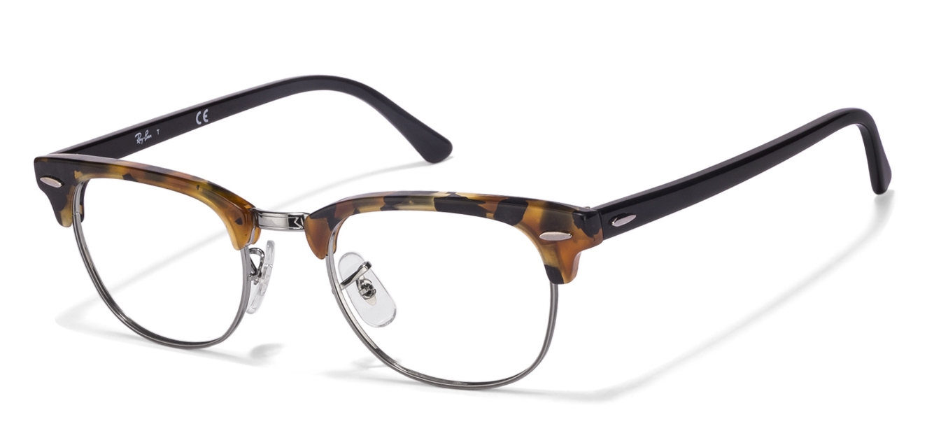 Ray Ban Rx5154 Clubmaster Eyeglasses Size