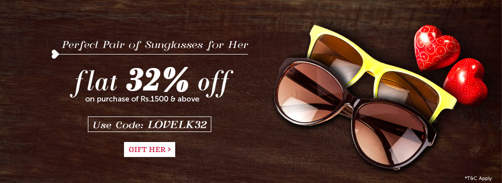 Sunglasses - Flat 32% Off