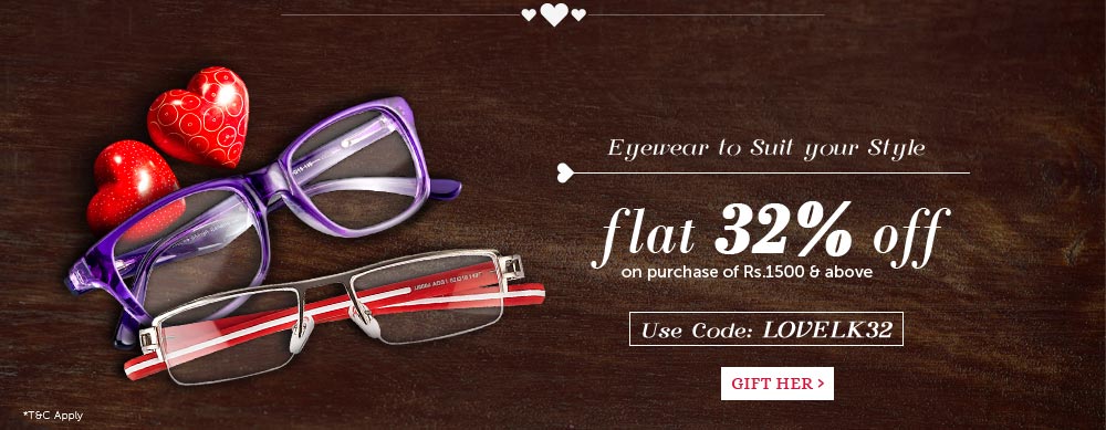 Eyeglasses - Flat 32% Off
