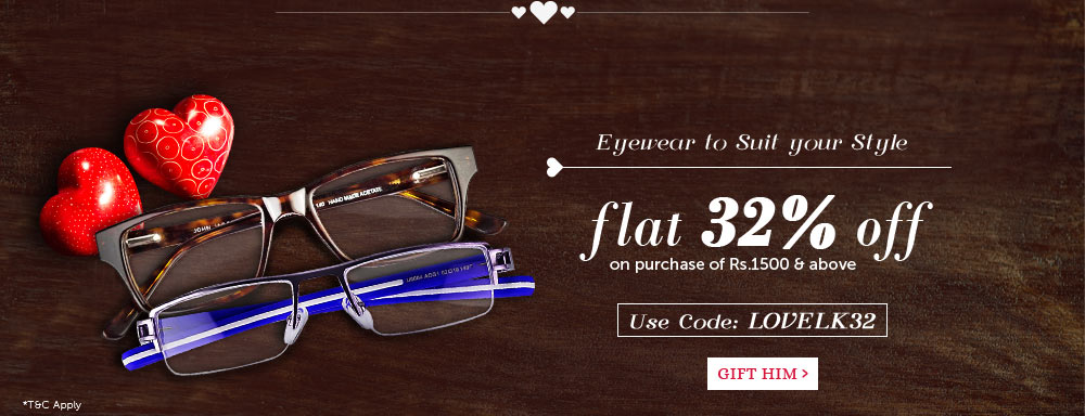Eyeglasses - Flat 32% Off