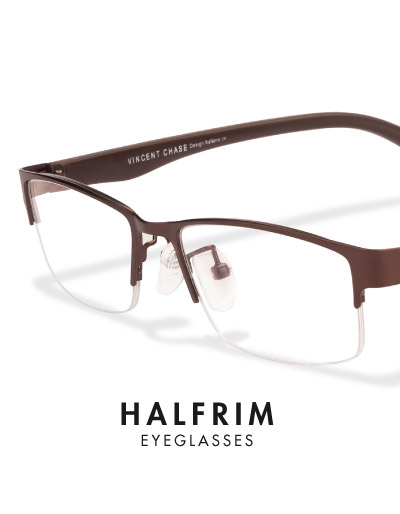 HALF-RIM EYEGLASSES HALF-RIM EYEGLASSES