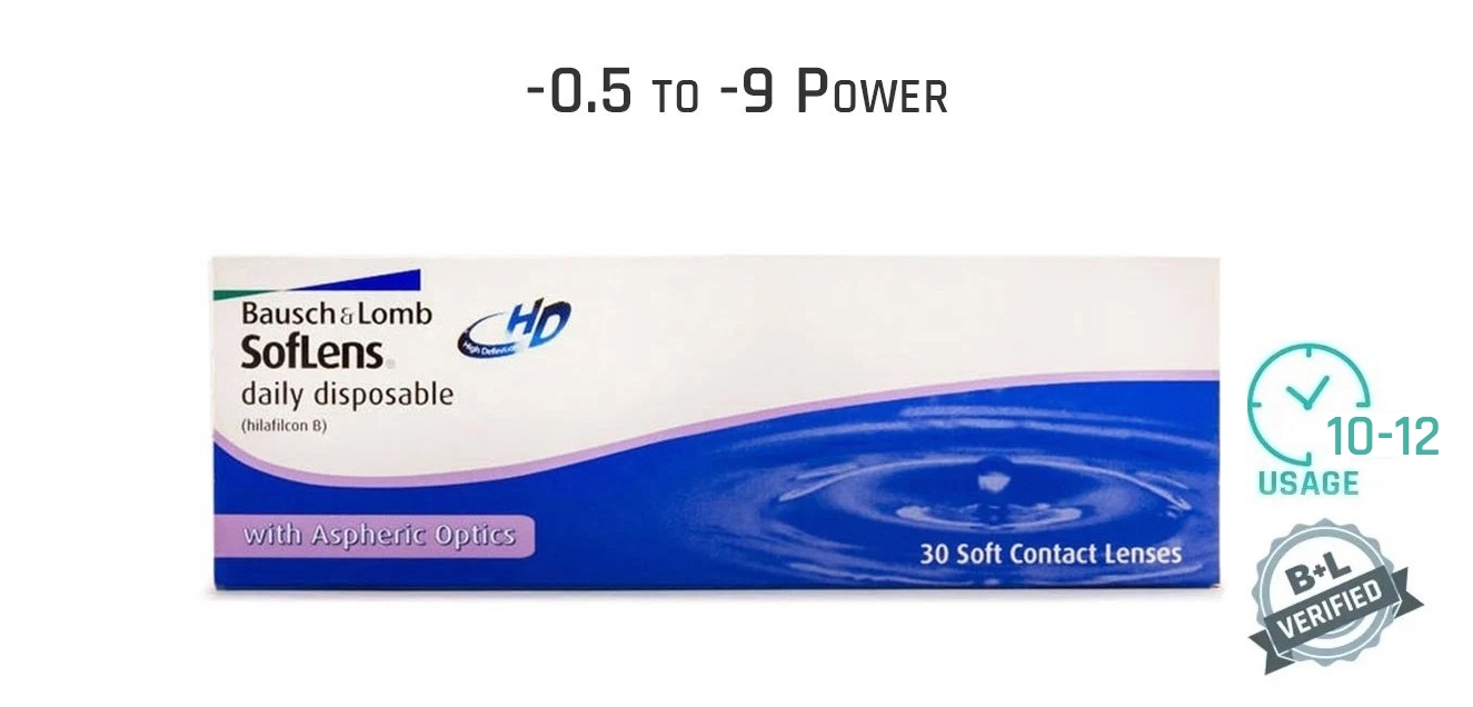 Shop Online Bausch Lomb Soflens Daily Disposable 30 Lenses Box Contact Lens Lenskart Com Lenskart for now is the only ecommerce (online shopping) website which is dealing exclusively with eye wear. bausch lomb soflens daily disposable
