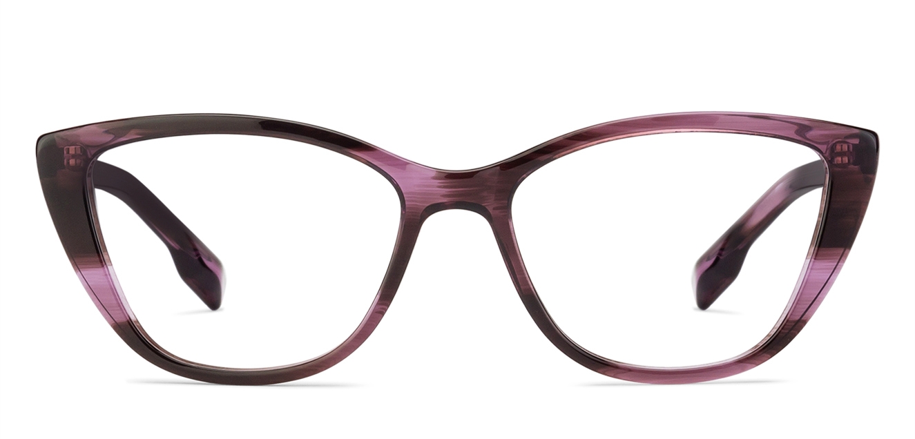 Purple Full Rim Cat Eye Small Size 50 John Jacobs Rich Acetate