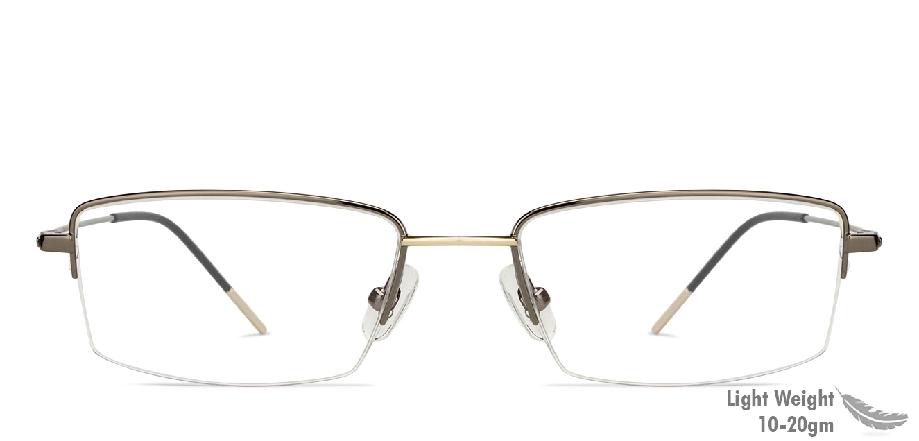 buy gunmetal golden half