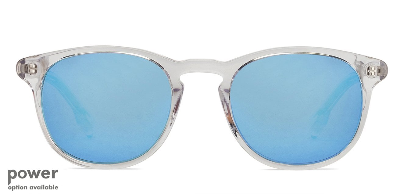 Transparent Sky Blue Mirror Full Rim Round Small Size 49 Jj S10242 Bond Street John Jacobs Jj Tints Jj S10242 C5 Sunglasses At Lenskart Com