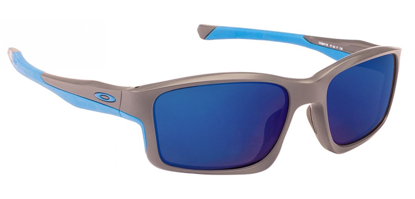 Shop online for Oakley OO9247 Medium (Size57) Matte Grey Blue Mirror Unisex Sunglasses
