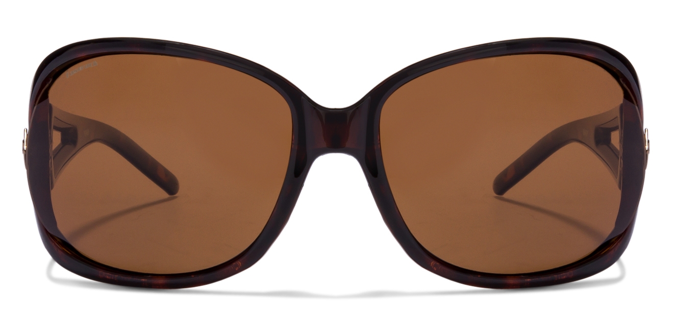 Shop online for Fastrack P150BR4PF Large Tortoise Brown Gradient Women