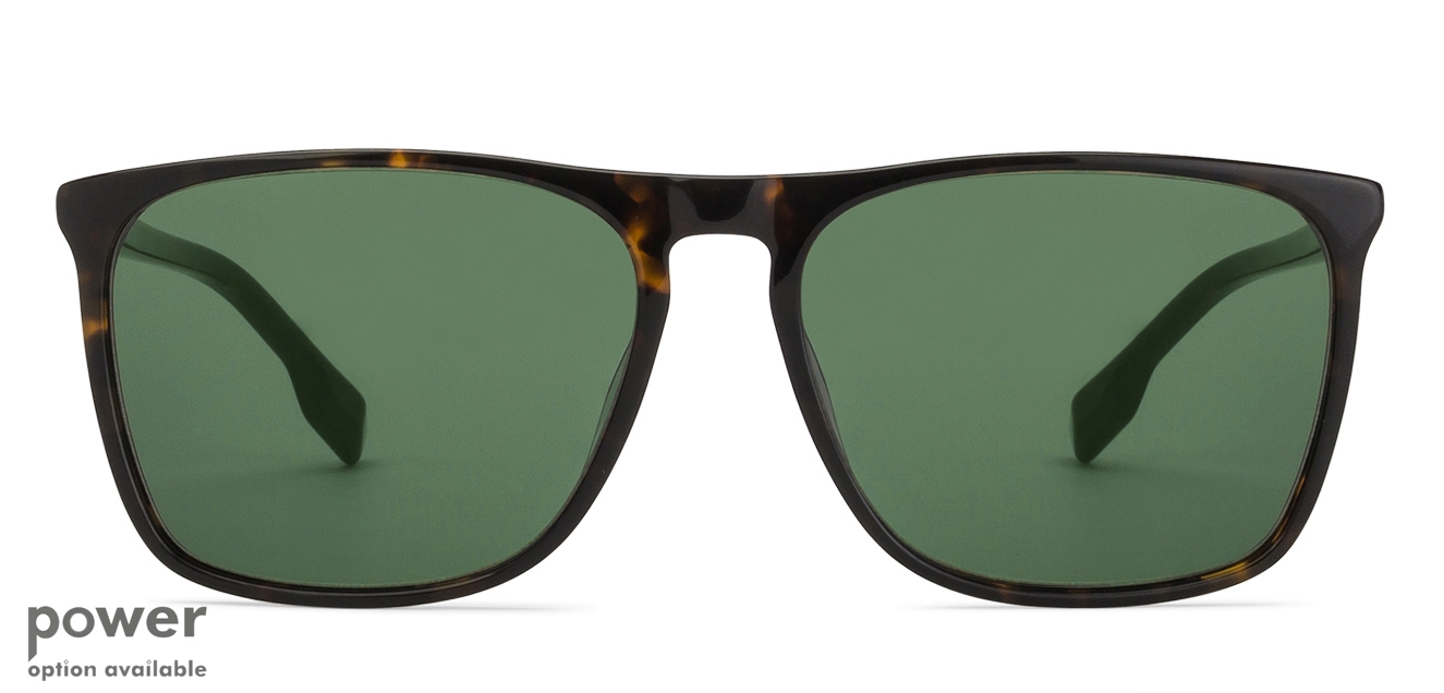 Tortoise Green Full Rim Rectangle Large (Size57) John Jacobs JJ Tints