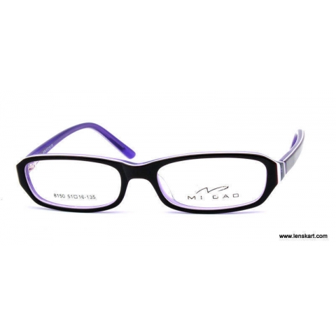 Lenskart Micao 8150 78 Black Purple Eyeglasses At Lenskart Com