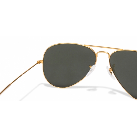 Ray Ban Rb3025 L05 Size 58 Golden Green L05 Men Metal Sunglasses At Best Price Lenskart Com