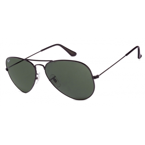 Shop Online For Ray Ban Rb3025 58 L23 Medium Size 58 Black Green Men Sunglasses