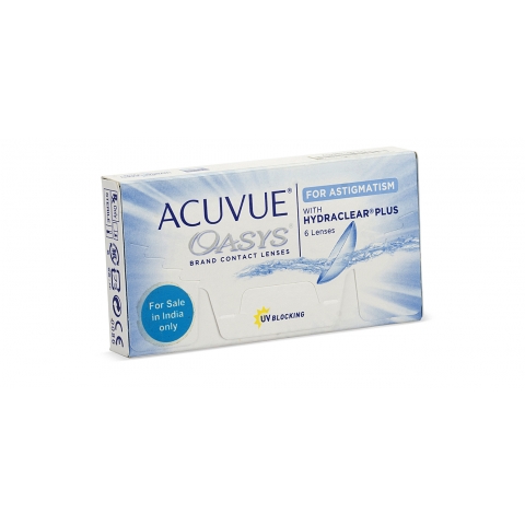 Johnson & Johnson Acuvue Oasys for Astigmatism (6 Lens/Box) LensKart.com