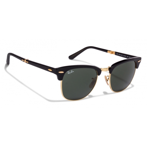 Ray-Ban RB2176 Medium (Size-51) Gold Black Green 901 Unisex Sunglasses