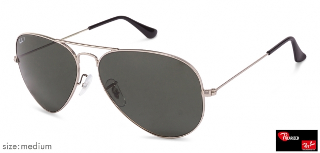 Silver Grey 003/58 Men Polarized Sunglasses
