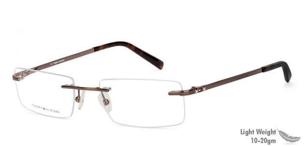 tommy hilfiger frameless specs