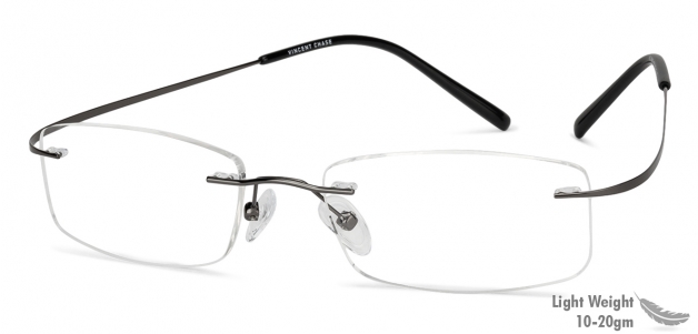rimless specs lenskart