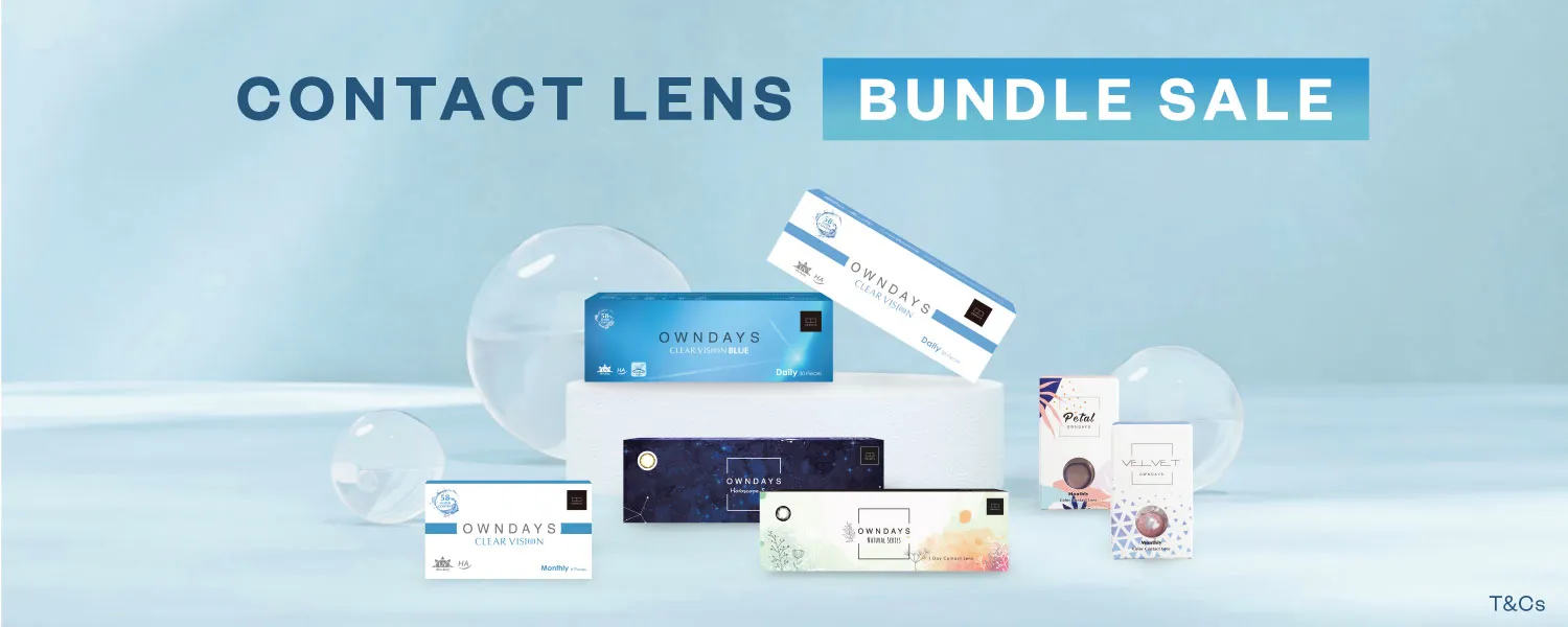 OWNDAYS Contact Lens Promotion