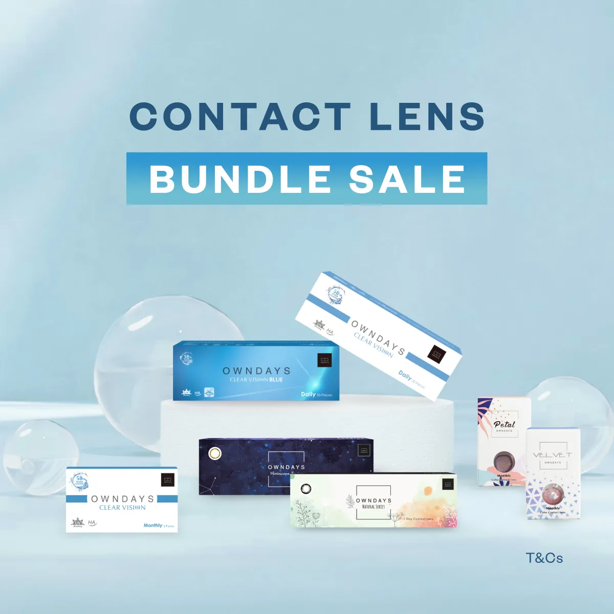 OWNDAYS Contact Lens Promotion