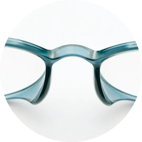 Nose Pad-Less Design