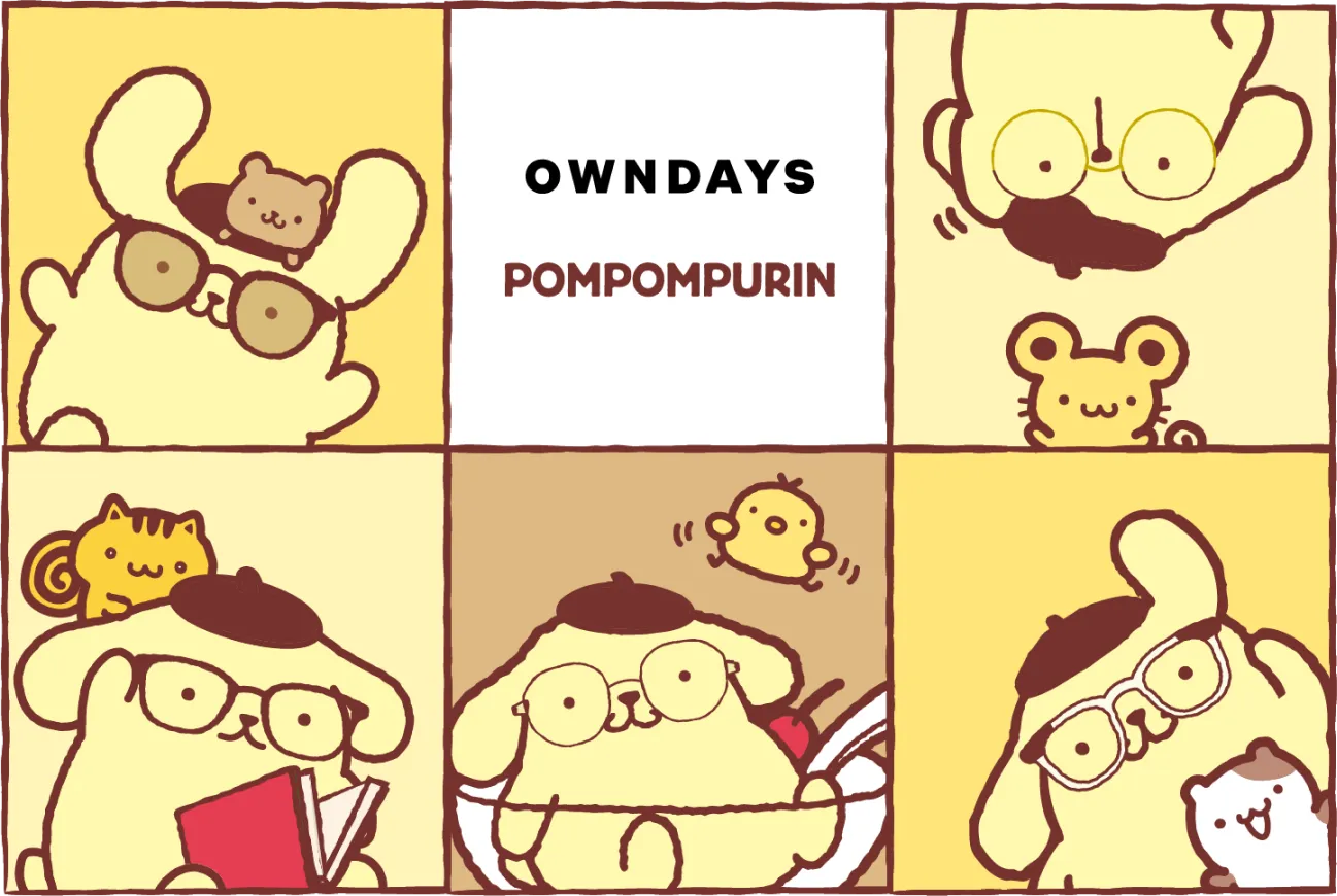OWNDAYS & POMPOMPURIN | OWNDAYS ONLINE STORE - OPTICAL SHOP OWNDAYS & POMPOMPURIN | OWNDAYS ONLINE STORE - OPTICAL SHOP