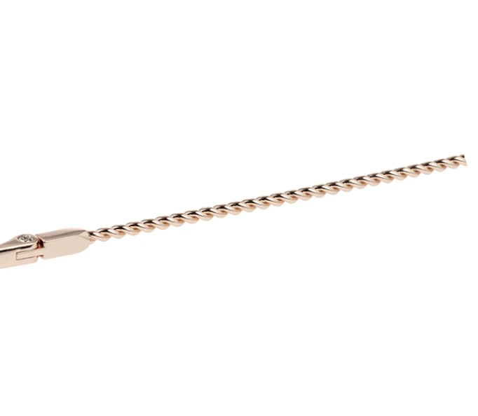 Temples resembling an accessory chain