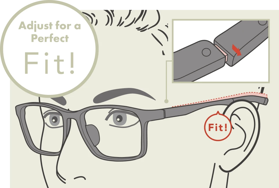 Adjust for a Perfect Fit!