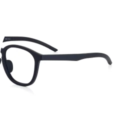 Rubber temples for a comfortable fit