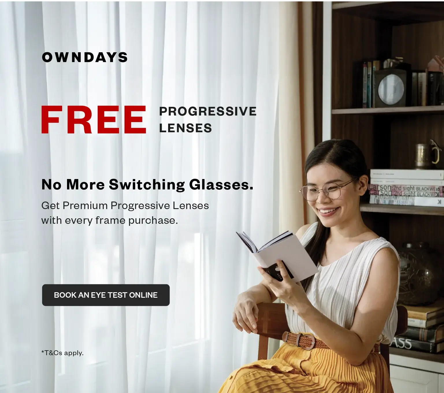 OWNDAYS Free Enhanced Progressive Lenses