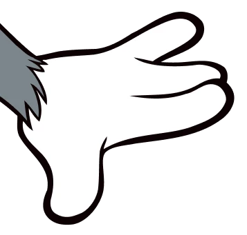 TOM’s hand