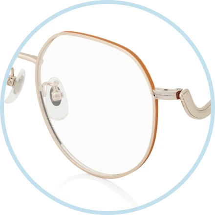 Orange upper rim inspired by Mr. & Mrs. Potato Head